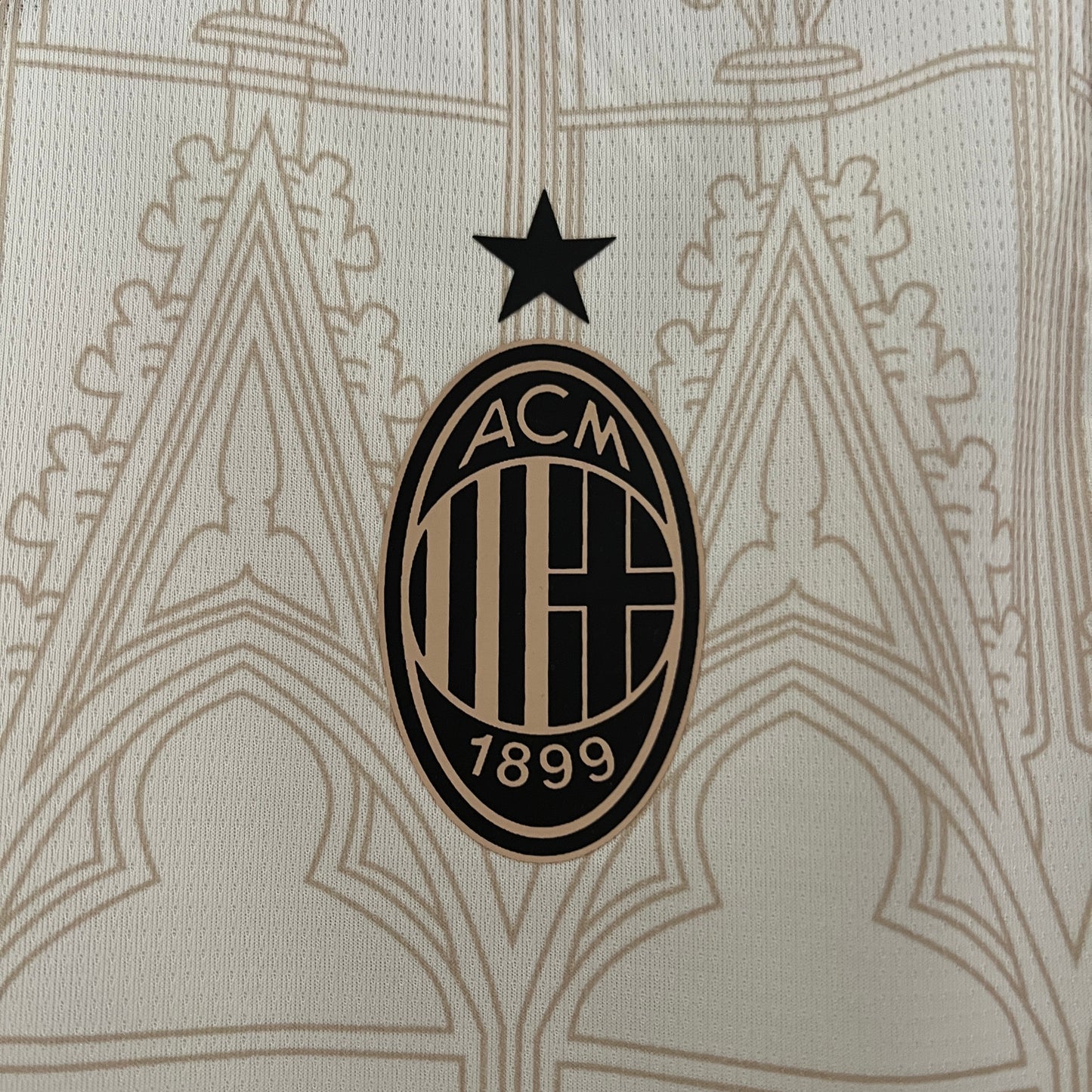 Camisola Principal AC Milan Beige 2023/24