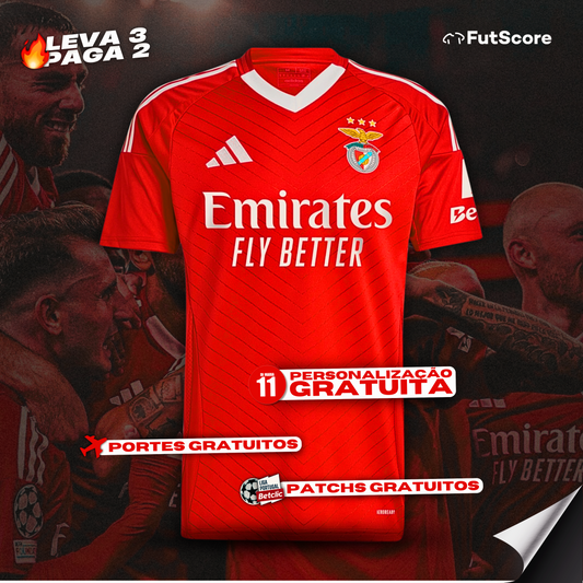 Camisola Principal Benfica 2024/25