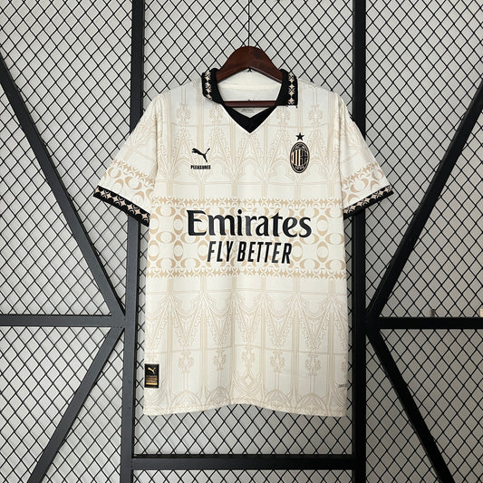 Camisola Principal AC Milan Beige 2023/24