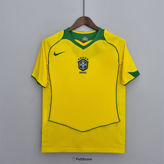 Camisola Retro Brasil 2004/06