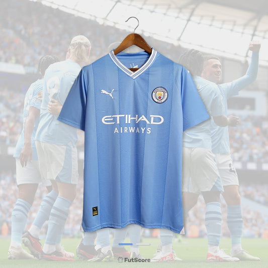 Camisola Principal Manchester City 2023/24 - Stock